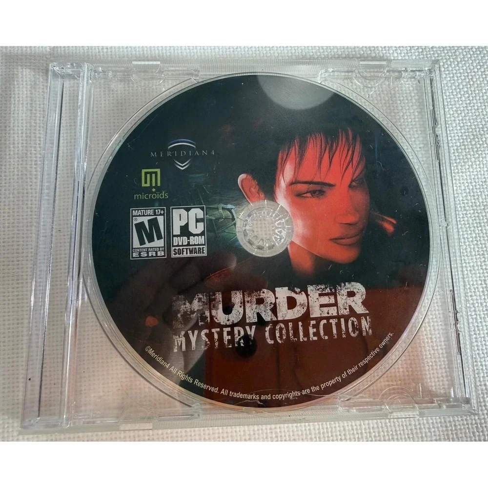 Murder Mystery Collection PC DVD Still Life 1&2 Post Mortem Loch Ness Meridian4